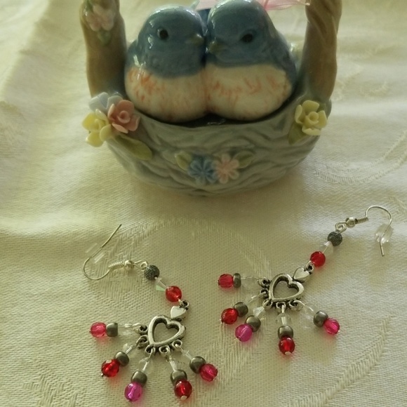 Crystal Dangle Earrings! - Picture 3 of 3